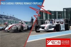 Stage de pilotage en Formule Renault + Baptême de Formule 1 Triplace RACE 3: Circuit de Barcelona-Catalunya