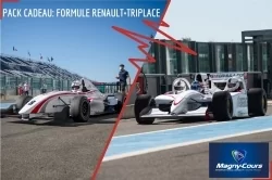 Formula Renault driving experience + F1 Three-seater passenger : Magny-Cours GP Circuit (58)