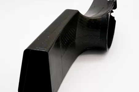 Ecope de frein carbone / Brake duct scoop ARROWS