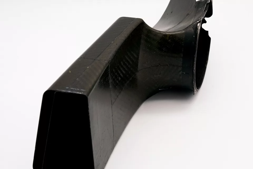 Ecope de frein carbone / Brake duct scoop ARROWS