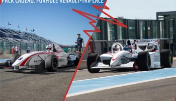 Gift packs FR+ F1 3-seater: RACE 3 programm